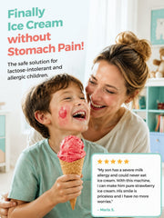 🔥46% OFF + Free Shipping｜One‑Touch Automatic Fruit Ice Cream Maker