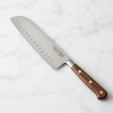 Scalloped Santoku Knife Walnut