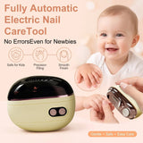 ✂️ LIMITED-TIME 50% OFF! 💅 2-in-1 Smart Electric Nail Clipper & Polisher 🌟