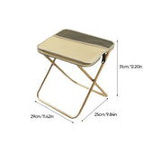 Foldable Backpack Stool – Portable Outdoor Folding Chair, Heavy-Duty, Compact & Lightweight
