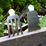 Indestructible Stainless-Steel Hoe & Cultivator Set