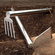 Indestructible Stainless-Steel Hoe & Cultivator Set