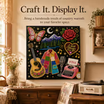 🎤 Premium 3D Pearl Dolly Country Music Tribute Art Kit | Luxury Flocked Canvas with Scratch-Resistant Non-Fading Acrylic Resin Pearls & Faceted Drills DIY Keepsake Decor 💎✨