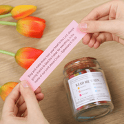 Handmade 90 Day Bible Verses Jar (Free Christian Gift Box)