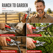 🐏✂️ Sheep Hoof. Cow Hoof. Horse Hoof & Gardening Multi-Purpose Shears