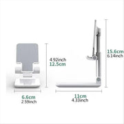 Foldable Desktop Phone Holder, Portable Phone Holder, Multifunctional Phone Stand, Cell Phone Stand, Cellphone Stand, Foldable Mobile Phone Tablet Stand Holder, Angle and Height Adjustable