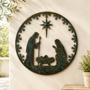 💥 LAST DAY 50% OFF✨--🎄✨ Nativity Scene Christmas Wall Decor for Holiday Faith 🙏