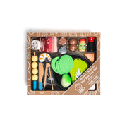 Little Foodie Book Bundle with Wooden & Magnetic Hot Pot Toy