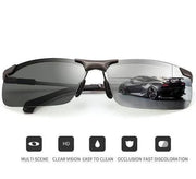 🥳2026 HOT SALE🥳💞50K+ SOLD!🕶️🌦️ Upgraded Photochromic Lenses 50% OFF! Anti-glare polarization meets smart light adaptation. A stylish, intelligent choice for your eyes. 💎😎