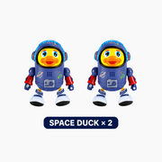 Electric Space Duck: Interactive Walking & Dancing Toy with Dazzling Lights and Fun Sounds for Toddlers