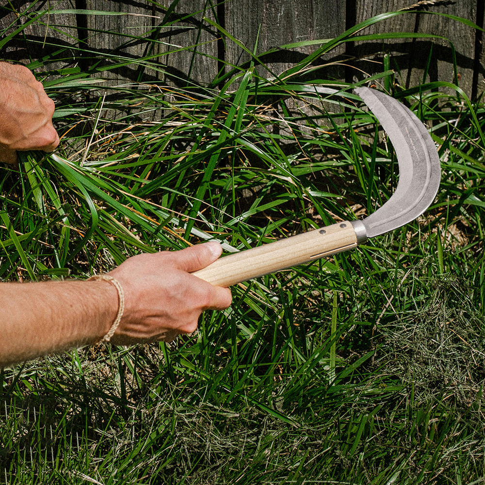 Long-Handled Japanese Sickle
