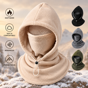 3-in-1 Winter Fleece Balaclava Hood 🧣❄️ Warm Face. Ear & Neck Cover