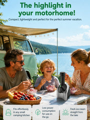 🔥46% OFF + Free Shipping｜One‑Touch Automatic Fruit Ice Cream Maker