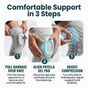 Compression Knee Sleeve for Women & Men