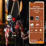 ⏰Last day Promotion 🔥-🎃 DIY Light-Up Halloween Trick-or-Treat Basket Kit for a Fun & Spooky Night ✨