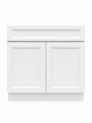 36" Aspen Ice - 3 Drawers Left