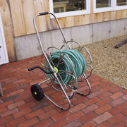 Stainless Steel Mobile Garden Hose Reel