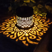 4 Pack Mandala Solar Wall Lights, IP65 Waterproof Outdoor Decorative Lights for Garden, Fence, Patio, Holiday Decoration