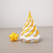 🎄 3D Printed Multicolor Christmas Tree Spiral Stacking Toy