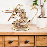 🦤 3D Wooden Mechanical Hummingbird – A Kinetic Sculpture That Comes Alive