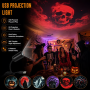 Plug-&-Play Halloween HD Star Projector