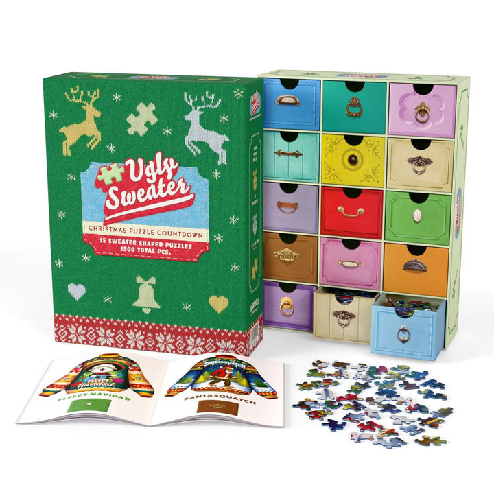 🎄 Ugly Sweater Puzzle Countdown