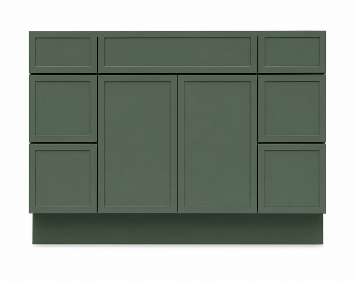 42" Palm Thin Rail - 6 Drawers