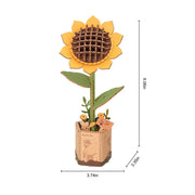 🌻 Build Your Own Wooden Sunflower