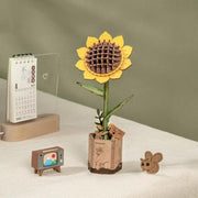 🌻 Build Your Own Wooden Sunflower