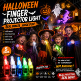 🔥🎉 HOT SALE – 50% OFF! 🌈 Mini Colourful LED Finger Lights – Fun Party Glow Flashlights with Elastic Bands ✨🖐️
