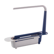 🧽🚰Adjustable Sink Storage Rack – Expandable Kitchen Sponge & Towel Organizer🧻
