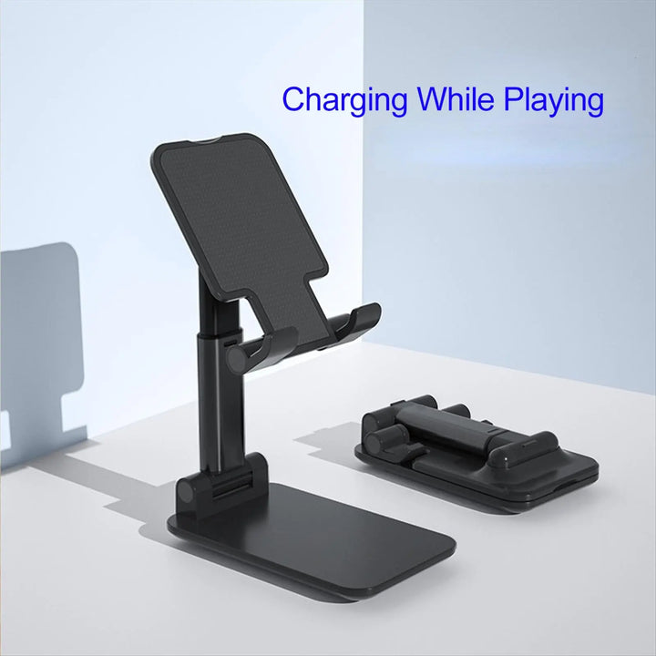 Foldable Desktop Phone Holder, Portable Phone Holder, Multifunctional Phone Stand, Cell Phone Stand, Cellphone Stand, Foldable Mobile Phone Tablet Stand Holder, Angle and Height Adjustable