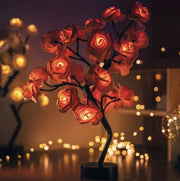 📢📢50% OFF！！⏰🌹Rose Flower Design Tree Night Light🌟