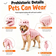 Pet Dinosaur Costume, Dog Dinosaur Skeleton Costume