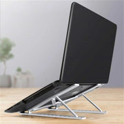 Adjustable Foldable Heat-Dissipating Plastic Laptop Stand, Computer Stand for Laptop, Portable Desktop Laptop Holder Accessory #GLOBAL PICKS