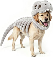 Pet Dinosaur Costume, Dog Dinosaur Skeleton Costume