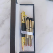 Stress Relief Bolt Action Work Pens, Great for Stress Relief Fidgeting, 62%-68% Copper Brass, Tactical Bolt Action Pen