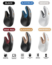 ProtoArc Ergonomic Bluetooth Vertical Mouse, EM11 NL Wireless Rechargeable Optical Mice, Computer Gaming Mouse with 3 Multi-Device, 3 Level Adjustable DPI, TikTokShopBlackFriday, TikTokShopCyberMonday,summerwins