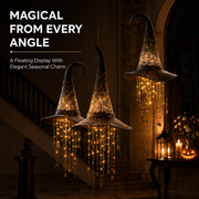 🔥50% Off Last Day🔥Lighted Witch Hat Hanging Chime