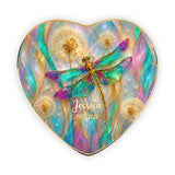 Dragonfly Appear When Your Angel Is Near - Personalized Jewelry Dish, Memorial Gift For Loss Of Loved One