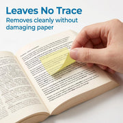 Transparent Pull-Out Sticky Notes (12 Boxes, 960 Sheets Total) - Office & School Supplies, Strong Adhesion, No Residue, 50 Reuses Per Sheet, Suitable for Office Work, Study