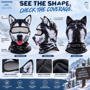🐾❄️ Snow Crew – Animal-Style Winter Balaclava