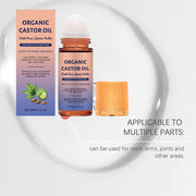 Organic Golden Castor Oil Roll-On with Rose Quartz