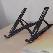 Adjustable Foldable Heat-Dissipating Plastic Laptop Stand, Computer Stand for Laptop, Portable Desktop Laptop Holder Accessory #GLOBAL PICKS