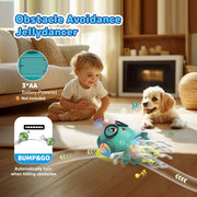 🏆Hot Sale⚡Magic Dancing Octopus Toy： LED Lights, Music & Smart Obstacle Avoidance