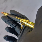 Stress Relief Bolt Action Work Pens, Great for Stress Relief Fidgeting, 62%-68% Copper Brass, Tactical Bolt Action Pen