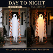⏰Last day Promotion 🔥-✨LED Light-Up Swinging Ghost Halloween Decoration👻🍁