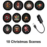 Plug-&-Play Halloween HD Star Projector
