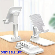 Foldable Desktop Phone Holder, Portable Phone Holder, Multifunctional Phone Stand, Cell Phone Stand, Cellphone Stand, Foldable Mobile Phone Tablet Stand Holder, Angle and Height Adjustable