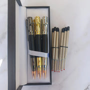 Stress Relief Bolt Action Work Pens, Great for Stress Relief Fidgeting, 62%-68% Copper Brass, Tactical Bolt Action Pen